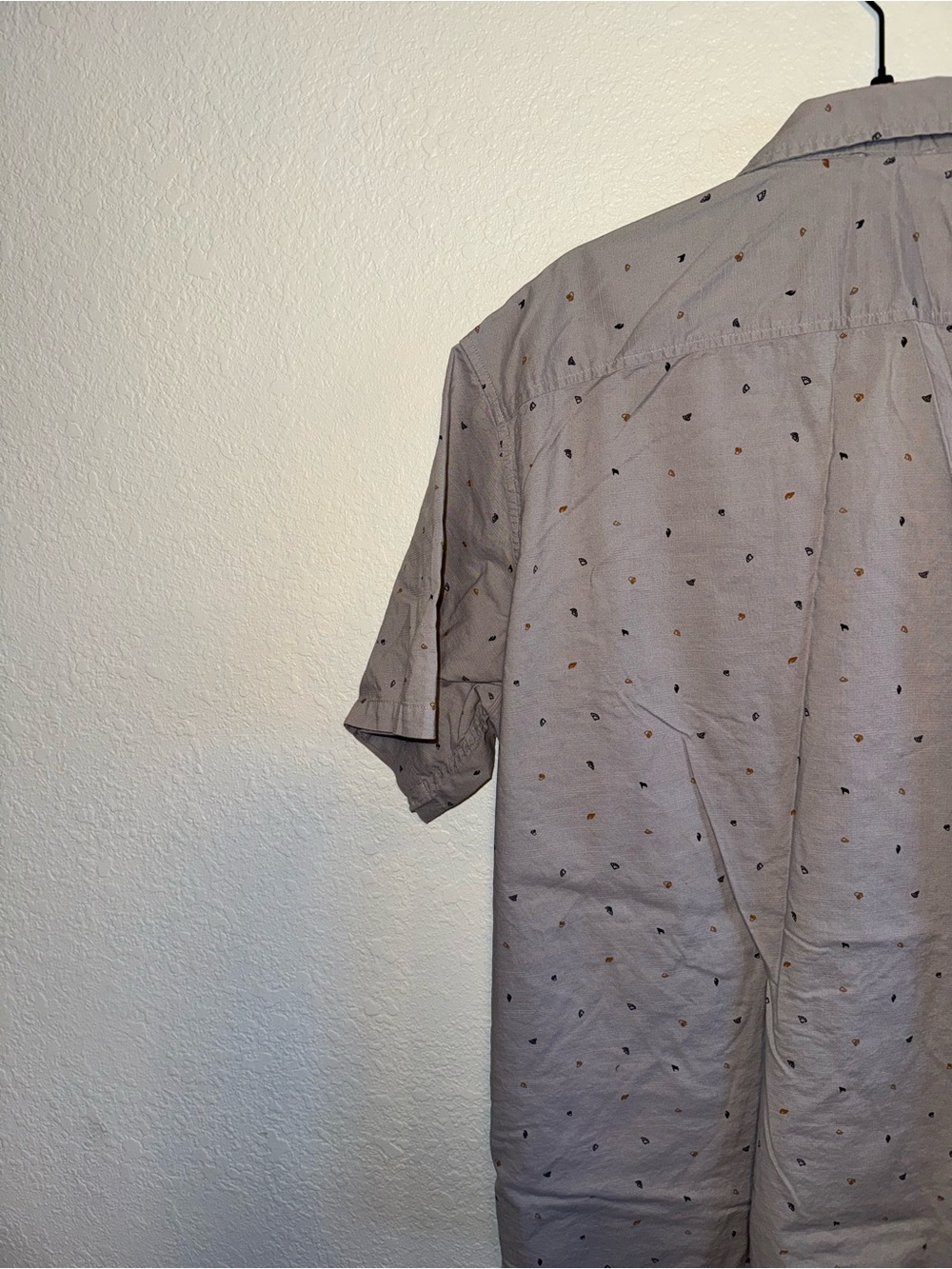 Mountain Hardwear 100% Cotton Gray Casual Short Sleeve Button Down Gorpcore XXL - Picture 7 of 7